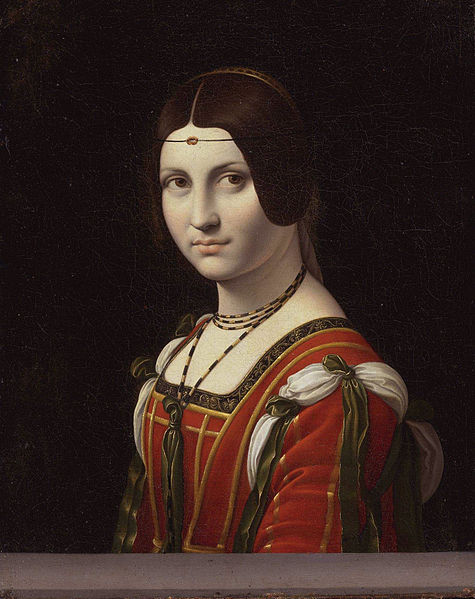 Leonardo  Da Vinci La Belle Ferronniere